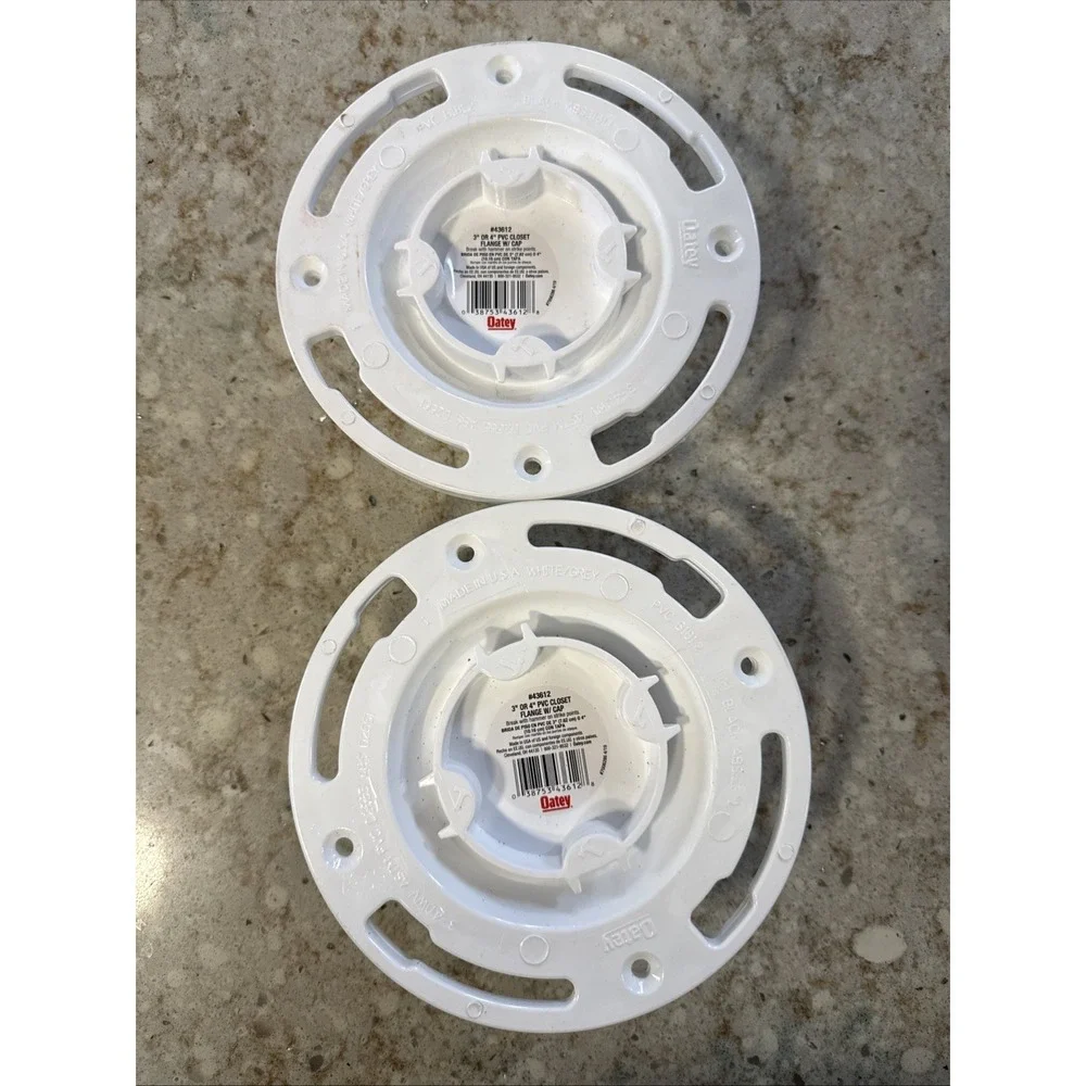 2 Oatey 43612 Closet Flange 3-4